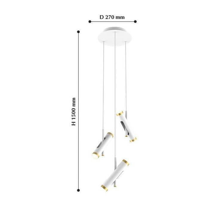 Подвесной светодиодный светильник Favourite Duplex 2323-6P