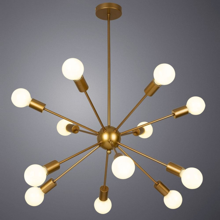 Потолочная люстра Arte Lamp Alastor A6702PL-12PB