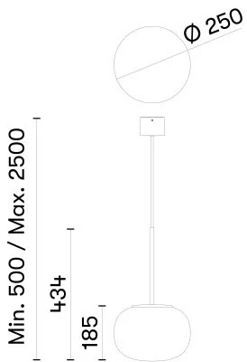 Подвесной светильник Leds C4 ALIVE Black