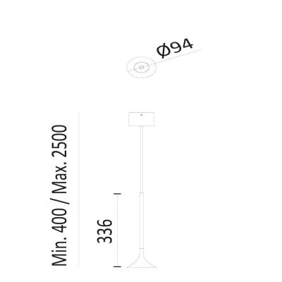 Подвесной светильник Leds C4 ALIVE Black