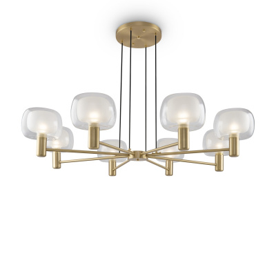 Люстра на штанге Maytoni MOD411PL-08G