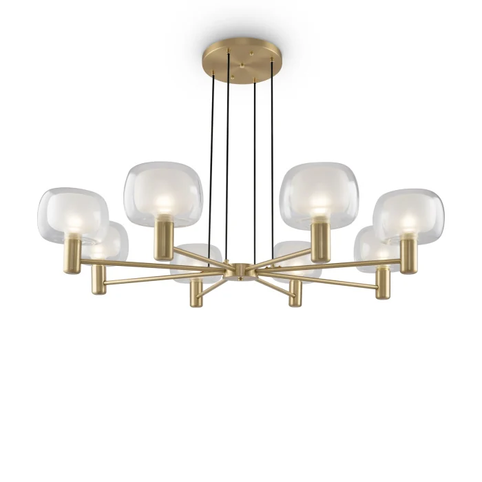 Люстра на штанге Maytoni Vision MOD411PL-08G