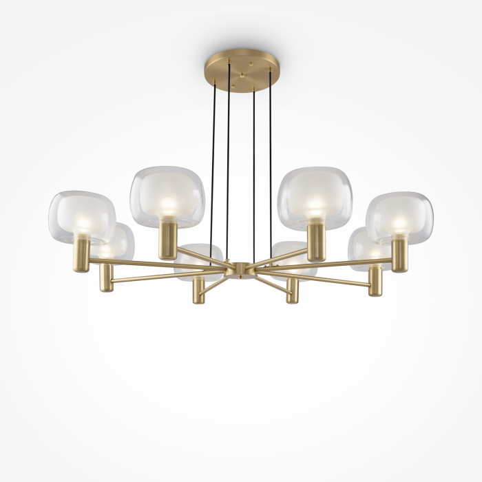 Люстра на штанге Maytoni Vision MOD411PL-08G