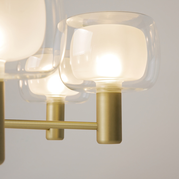 Люстра на штанге Maytoni Vision MOD411PL-08G