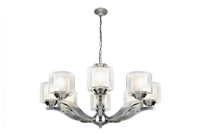 Подвесная люстра iLamp Simple 88265/8 Хром