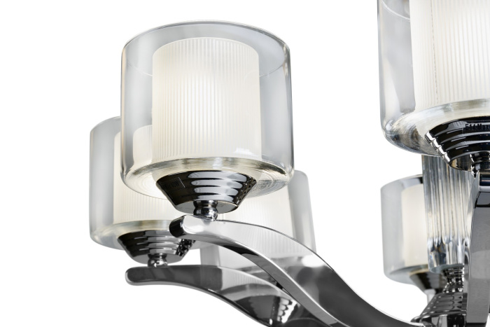 Подвесная люстра iLamp Simple 88265/8 Хром