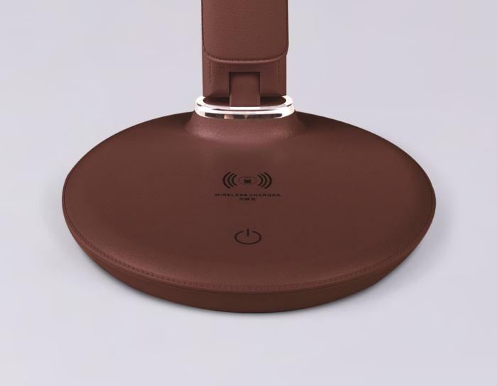 Светодиодная настольная лампа с беспроводной зарядкой Ambrella light DE522