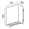 Светильник настенный Maytoni Shell O570WL-L20B3K