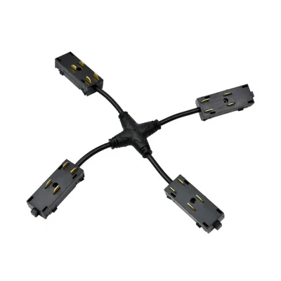 Коннектор Denkirs SMART HIDE TR2116-BK