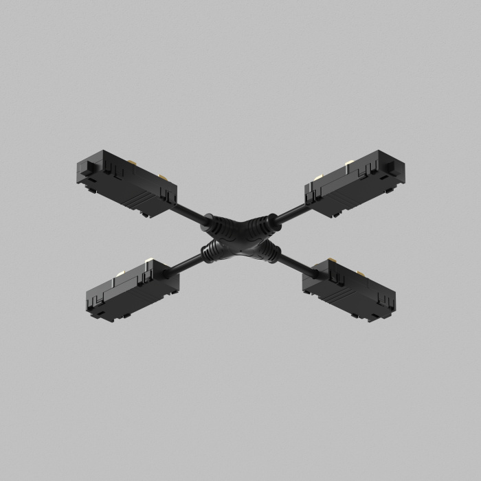 Коннектор Denkirs SMART HIDE TR2116-BK