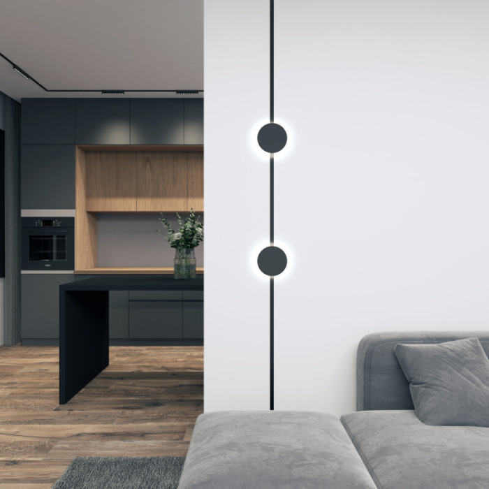 Светильник на шине Denkirs AIR REFLEX DK5320-BK