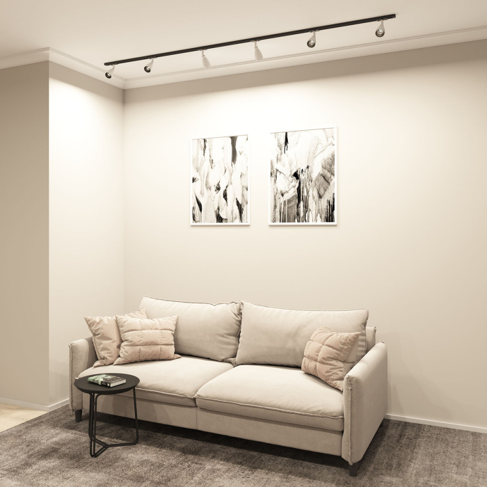 Светильник на шине Denkirs BELL DK6050-BW+BK