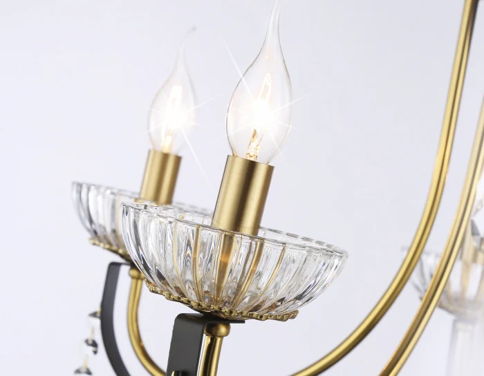 Подвесная люстра с хрусталем Ambrella light TR4952