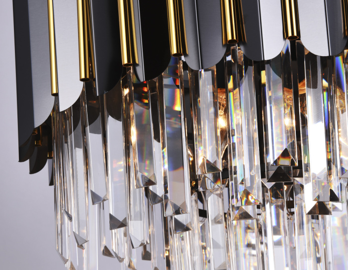 Подвесная люстра с хрусталем Ambrella light TR5297