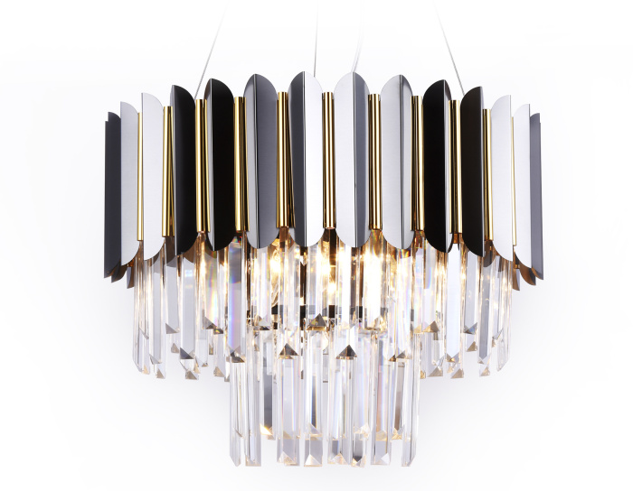 Подвесная люстра с хрусталем Ambrella light TR5297