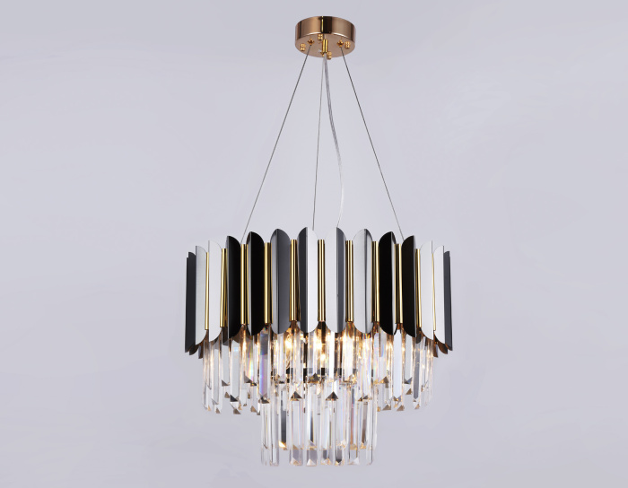 Подвесная люстра с хрусталем Ambrella light TR5297