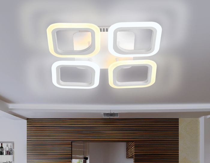 Потолочный светодиодный светильник с пультом Ambrella light FA4371