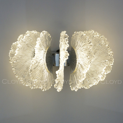 Бра Cloyd ANTIGUA W1 / шир. 32 см - хром (арт.20391)