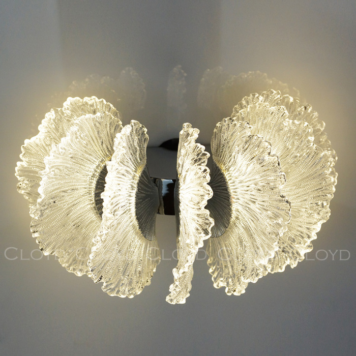 Бра Cloyd ANTIGUA W1 / шир. 32 см - хром (арт.20391)