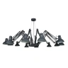 Подвесная люстра Arte Lamp Ragno A2043SP-12BK