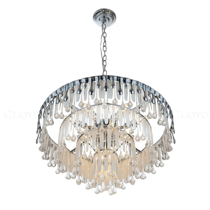 Люстра Cloyd CAPULETTI C13 / Ø63 см - хром (арт.11300)