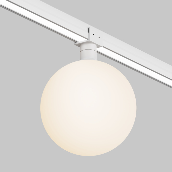 Трековый однофазный уличный светодиодный светильник Maytoni Elasity ip black O-TR01-2-S-9WW3K