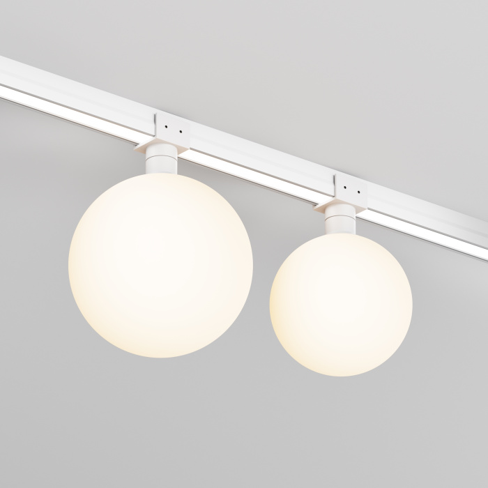 Трековый однофазный уличный светодиодный светильник Maytoni Elasity ip black O-TR01-2-S-9WW3K