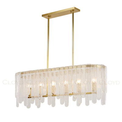 Люстра Cloyd NEMAN C6 / L103 см - латунь (арт.10419)