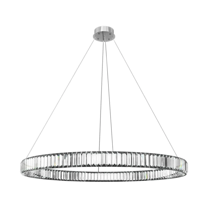 Подвесной светильник Crystal ring 10135/1000 Chrome LOFT IT