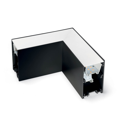 Соединитель угловой Ideal Lux Fluo Corner 3000K Black 191430