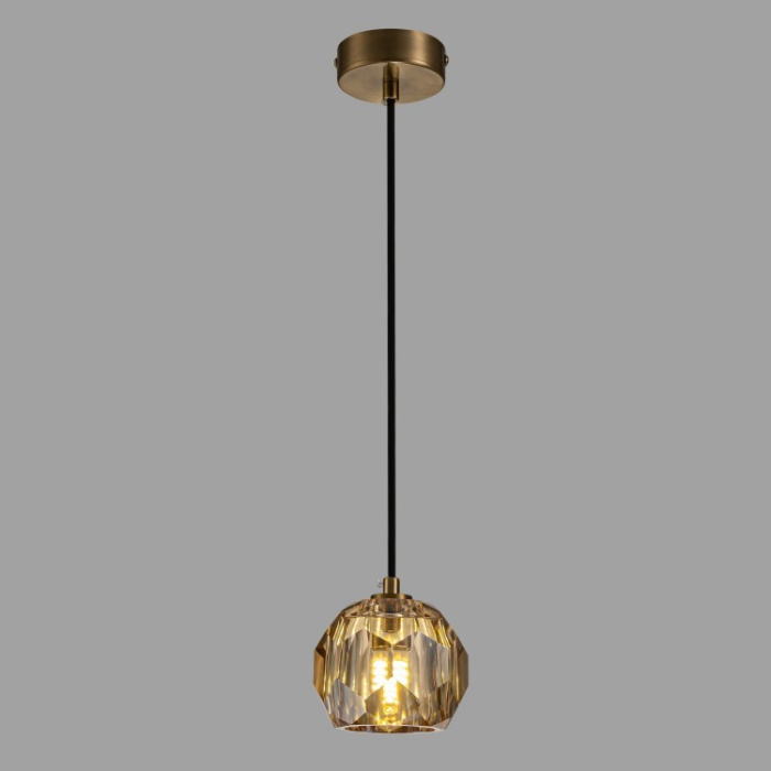 Светильник подвесной Belfast Clifton D3315-1 GL CA