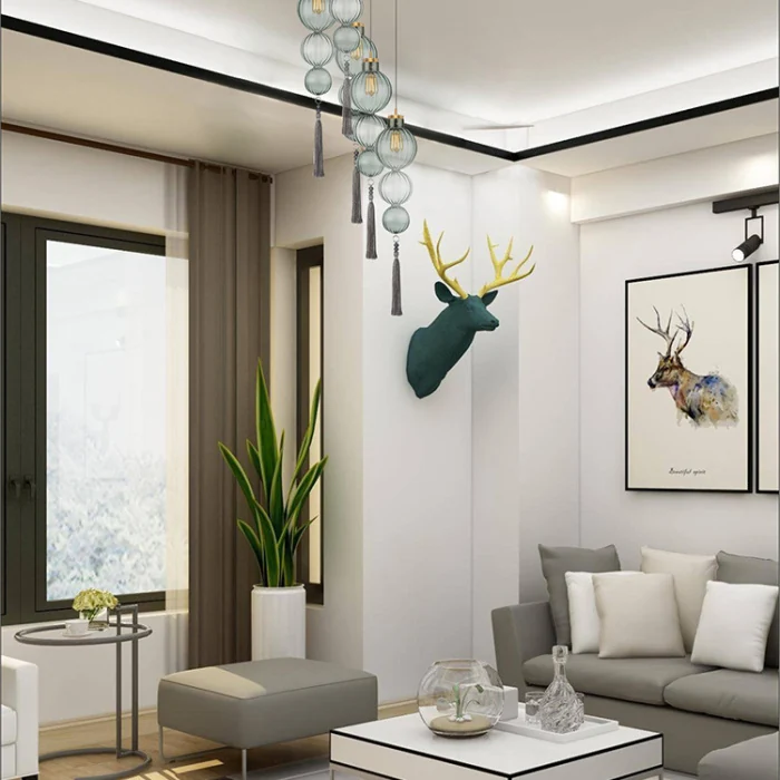 Подвесной светильник Heathfield Lighting - Medina Pendant Transparent ImperiumLoft
