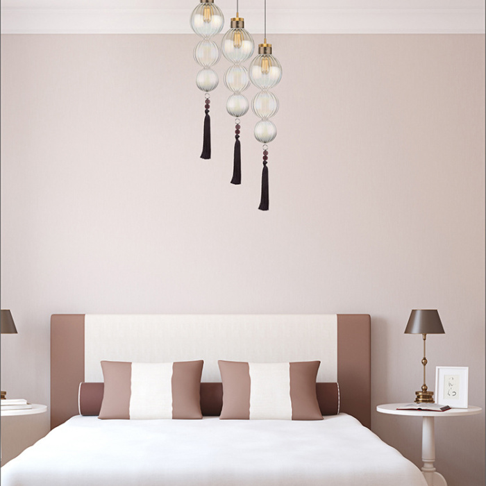 Подвесной светильник Heathfield Lighting - Medina Pendant Transparent ImperiumLoft