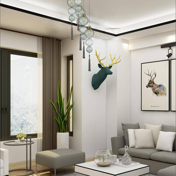 Подвесной светильник Heathfield Lighting - Medina Pendant Transparent ImperiumLoft