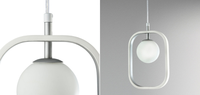 Подвесной светильник Michele Ball Silver ImperiumLoft