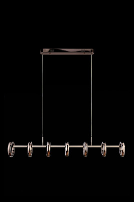 Подвесная люстра Leon Ani LE7710/7L Black Chrome