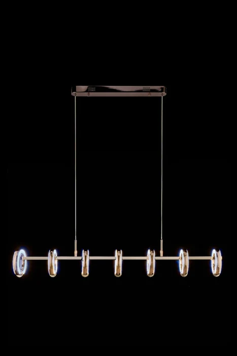 Подвесная люстра Leon Ani LE7710/7L Black Chrome