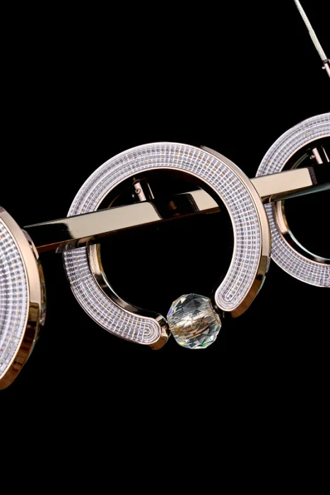 Подвесная люстра Leon Ani LE7710/7L Black Chrome