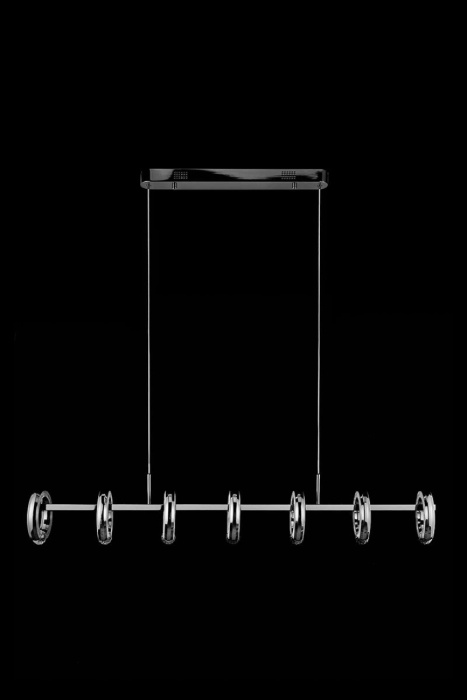 Подвесной светильник Leon Ani LE7710/7L Black Chrome