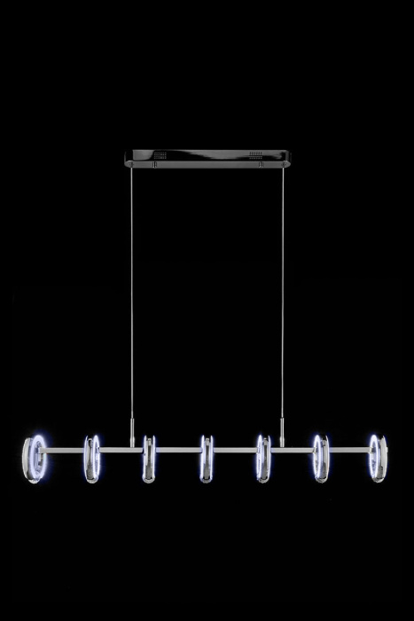 Подвесной светильник Leon Ani LE7710/7L Black Chrome