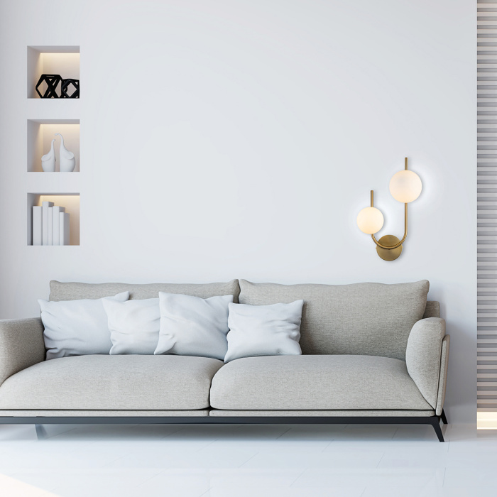 Настенный светильник SPHERE ESCADA 642/2A Brass