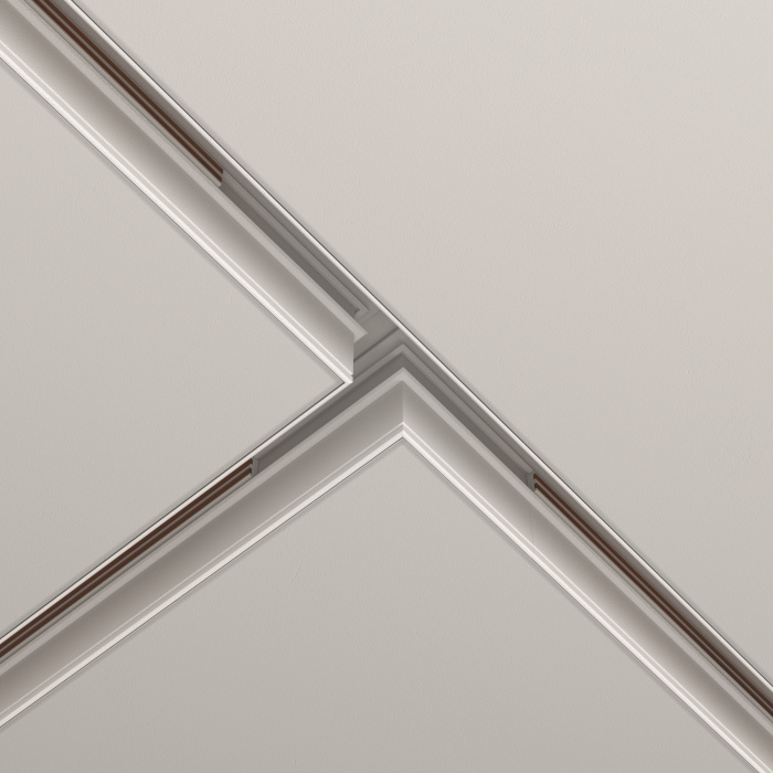 Коннектор Т-образный Exility встраиваемый под ГКЛ 12,5 мм, белый Maytoni TRA034CT-42.12W