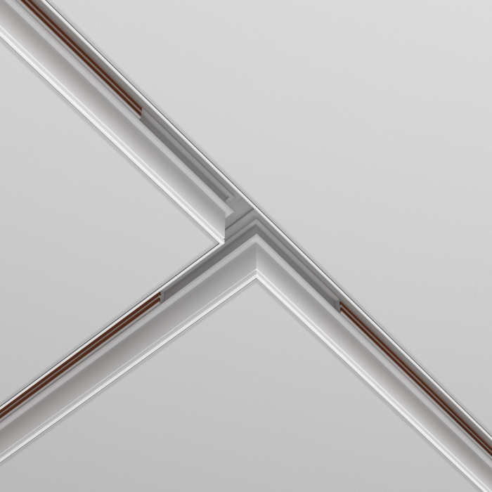 Коннектор Т-образный Exility встраиваемый под ГКЛ 12,5 мм, белый Maytoni TRA034CT-42.12W