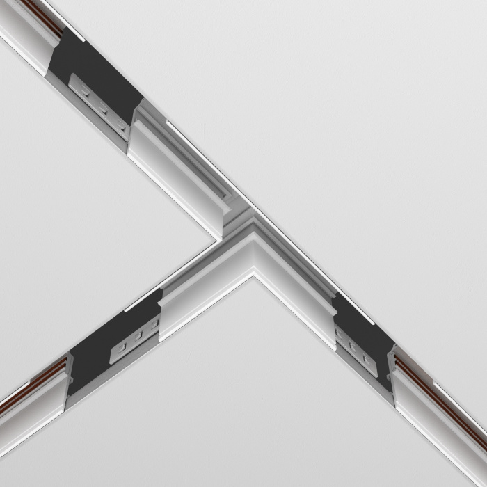 Коннектор Т-образный Exility встраиваемый под ГКЛ 12,5 мм, белый Maytoni TRA034CT-42.12W