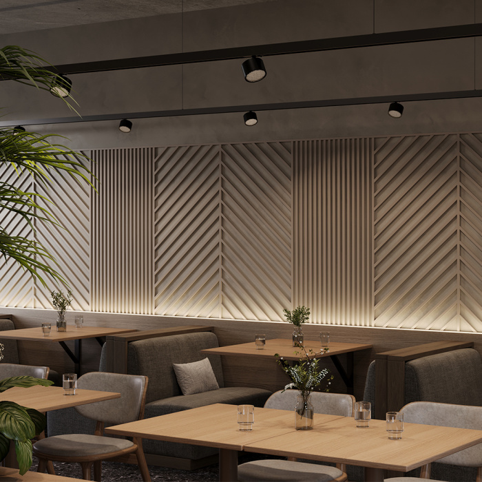 Трековый светильник Maytoni Glare TR225-1-GX53-B