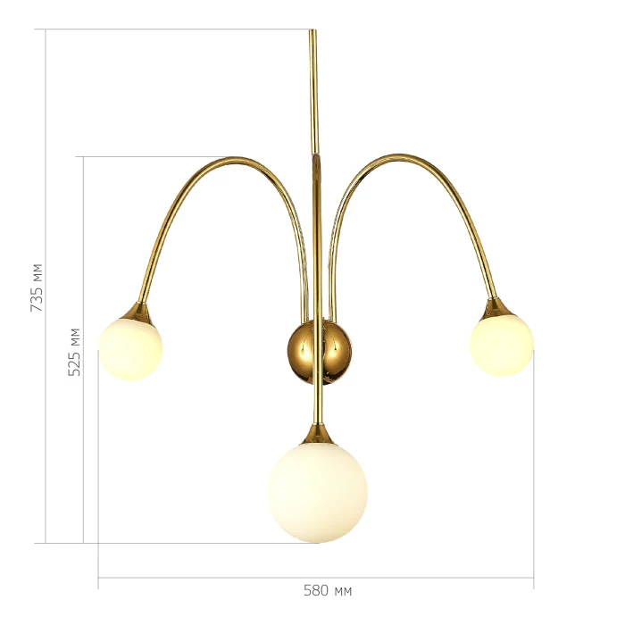 Настенный светильник ST LUCE VIVE SL1187.201.03
