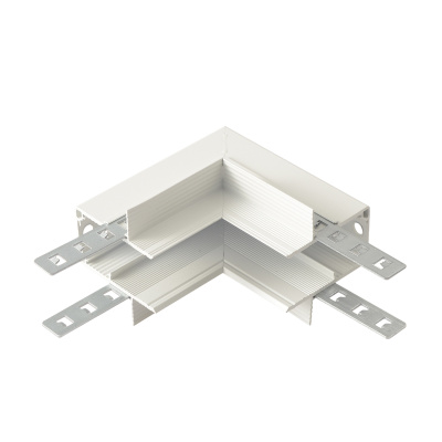 Внутренний соединитель угловой для встраиваемого магнитного шинопровода для ГКЛ12,5 мм SPACE Crystal Lux CLT 0.223 13 WH