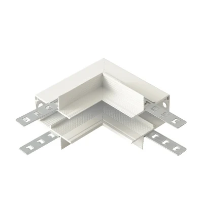 Внутренний соединитель угловой для встраиваемого магнитного шинопровода для ГКЛ12,5 мм SPACE Crystal Lux CLT 0.223 13 WH