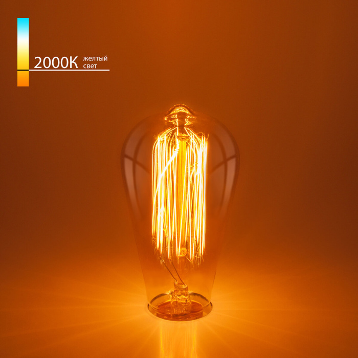 Лампа накаливания Elektrostandard Ретро лампа эдисона 4690389082153