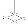 Подвесная люстра Delight Collection Molecular MD18001067-4A black/gold
